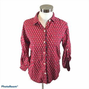 Ladies Victoria’s Secret Penguin Pajama Top XS‎